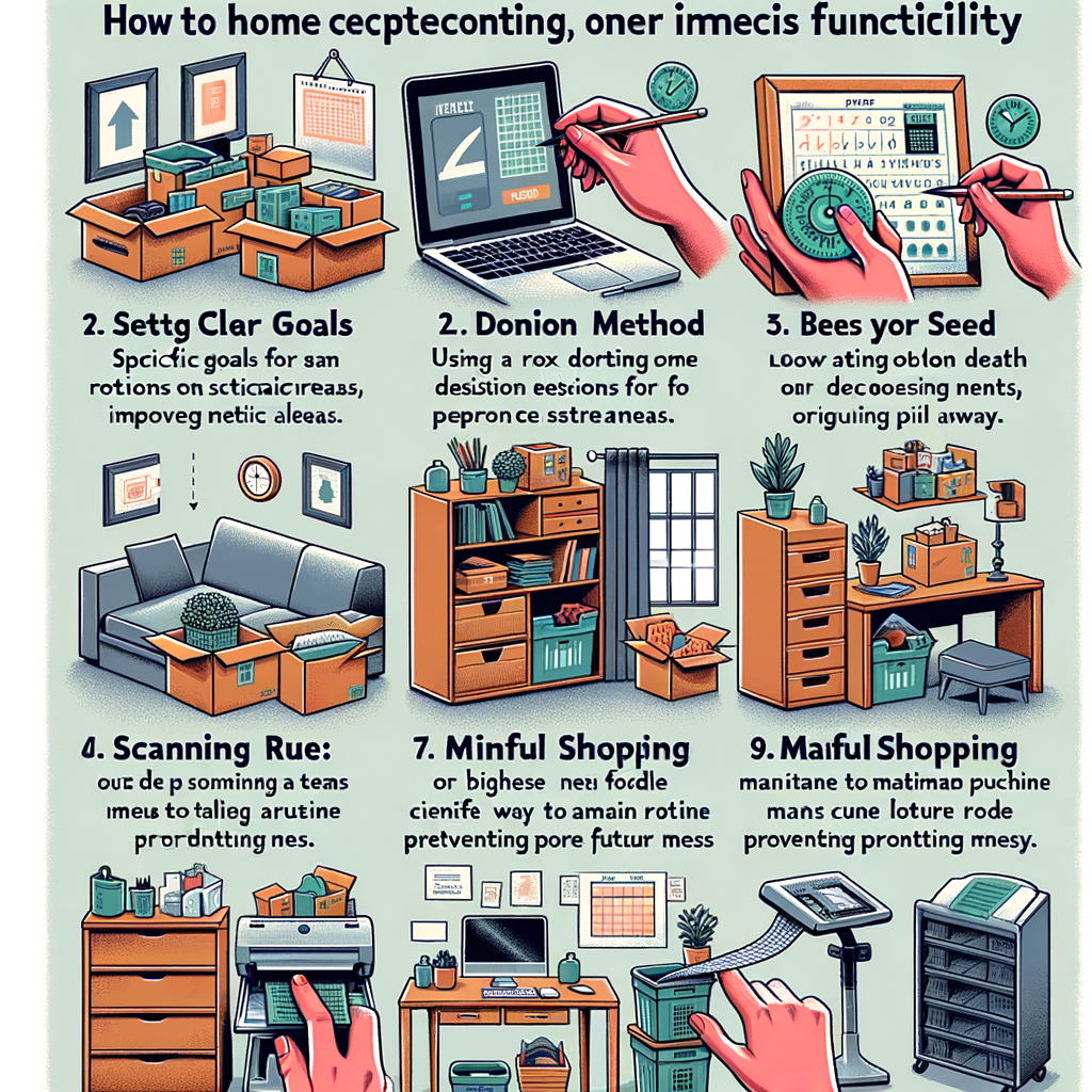 Decluttering Your Space: Strategies for a Cleaner Home Presentation