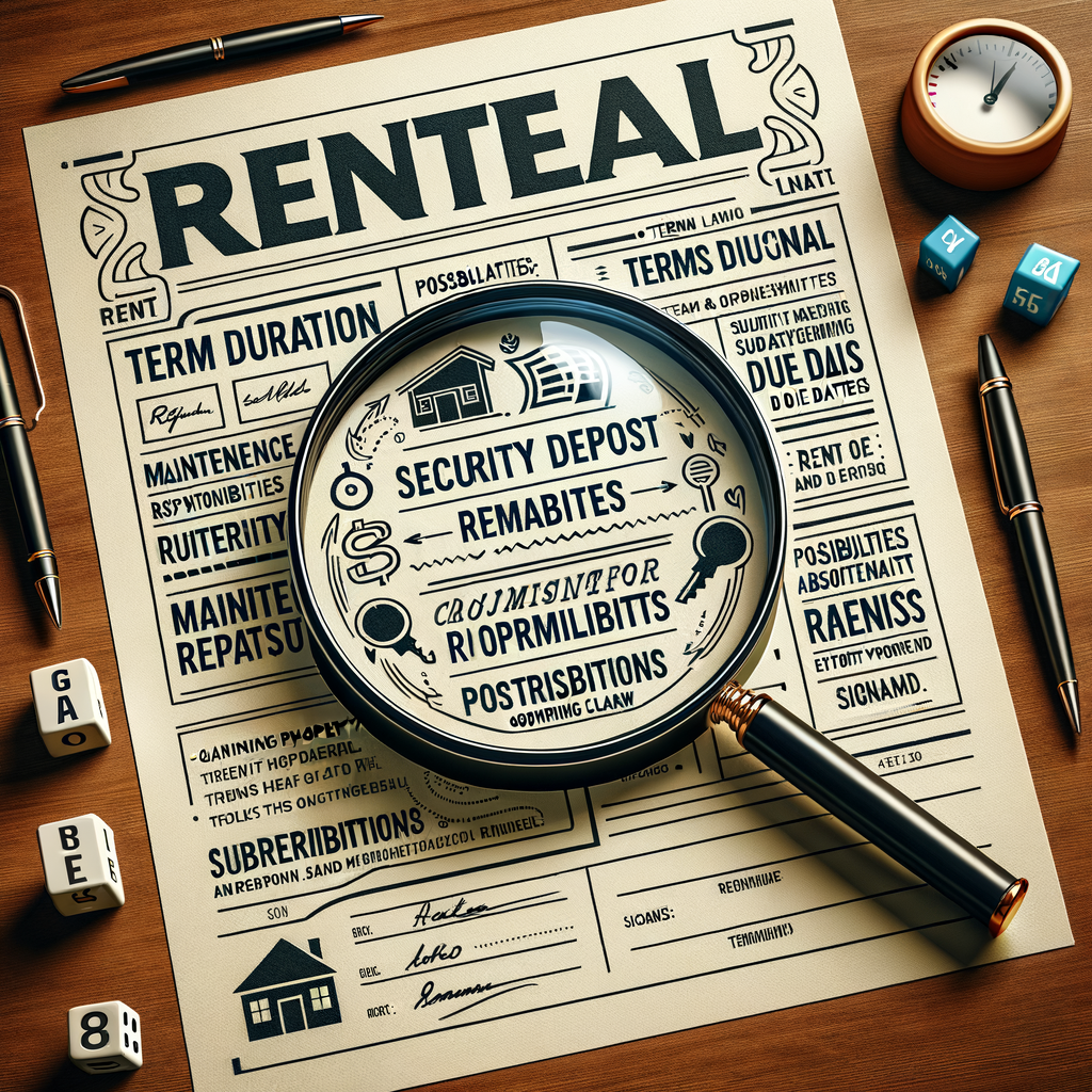 Understanding Rental Agreements: Key Terms and What They Mean