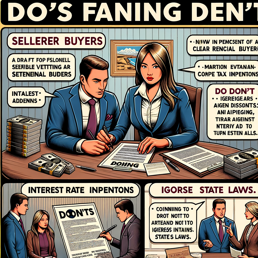 The Dos and Don’ts of Seller Financing