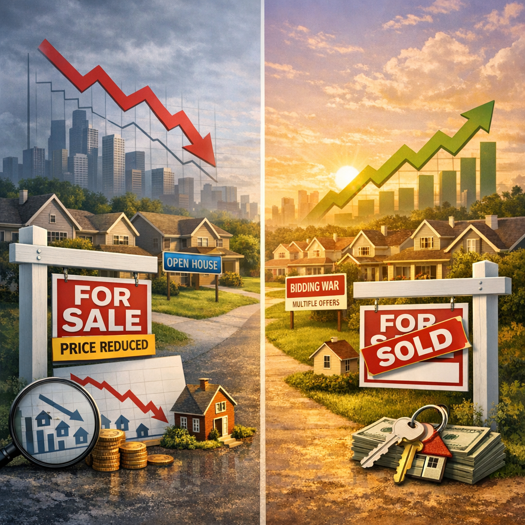 A Tale of Two Cities: Selling in a Buyer’s vs. Seller’s Market