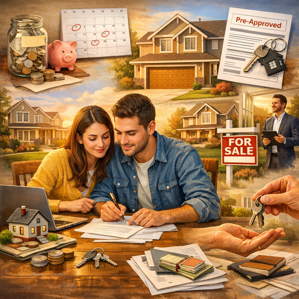 A Young Couple’s Strategy for Buying Their First Home Together