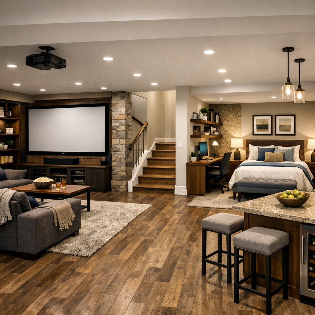 Basement Finishing: Turning Your Basement into Usable Space
