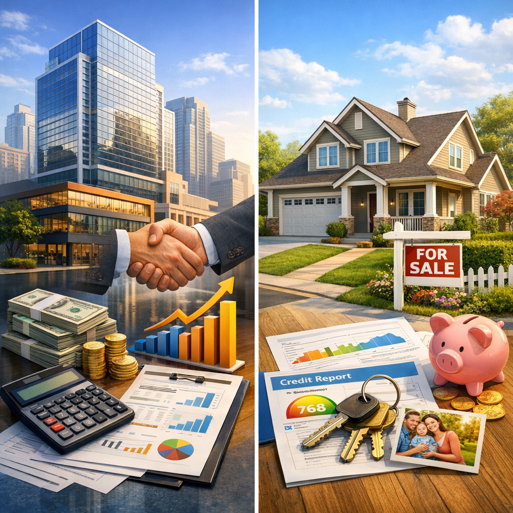 Commercial Real Estate Loans: How They Differ from Residential Mortgages