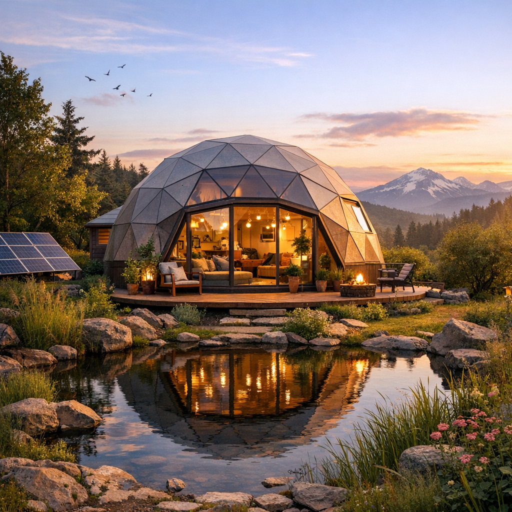 Geodesic Dome Homes: Eco-Friendly and Uniquely Yours
