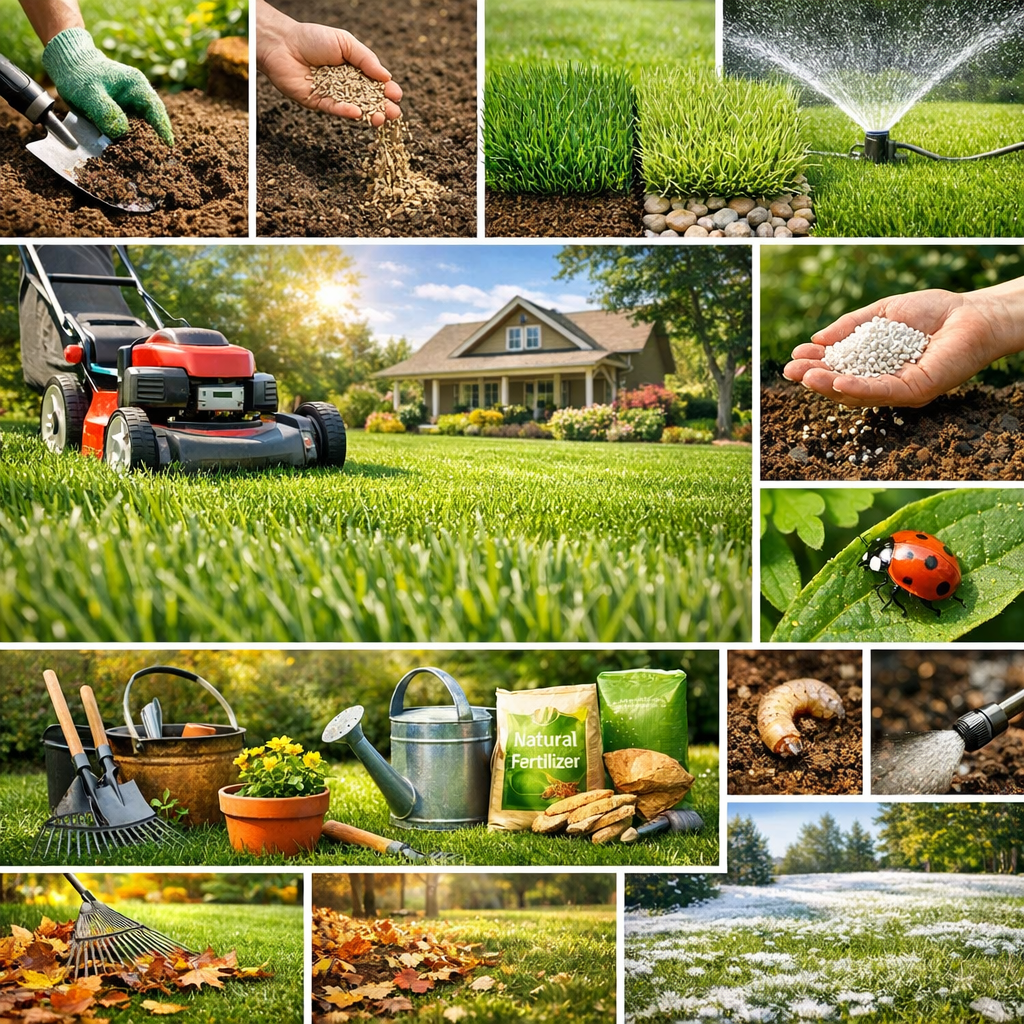 Lawn Care Basics for a Healthy, Lush Lawn