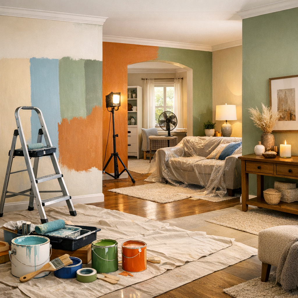 Painting 101: Tips and Tricks for Revamping Your Home’s Interior
