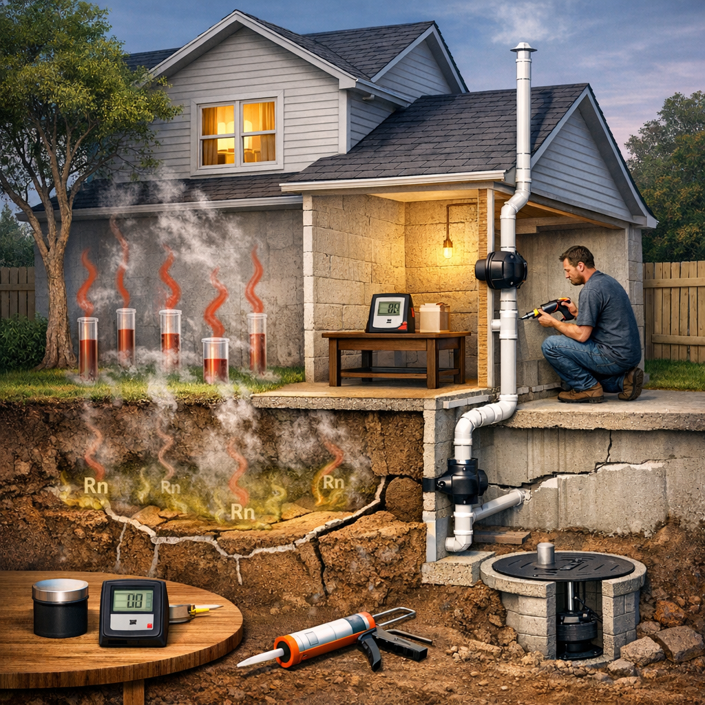 Radon Risks and Remediation in Your Home