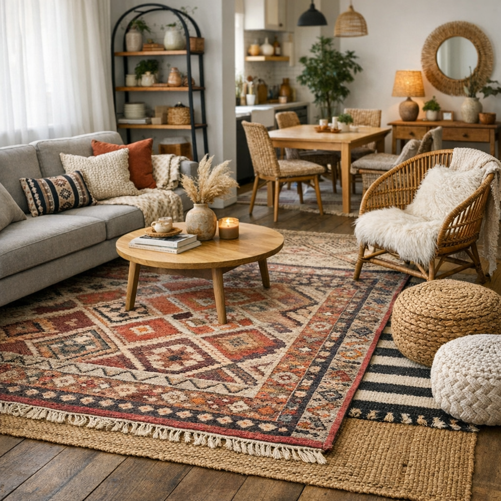 Rug Rules: Adding Warmth and Dimension to Your Rental