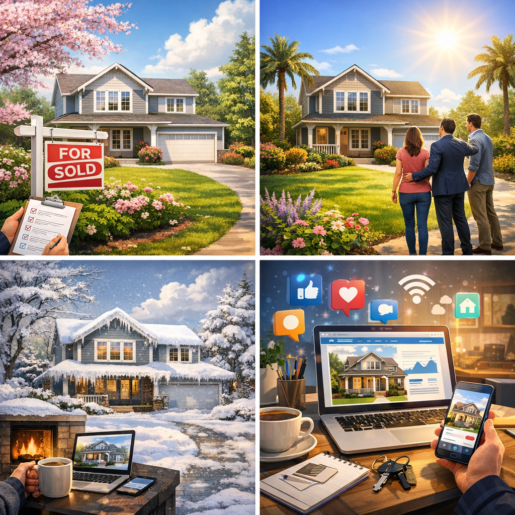 The Impact of Seasonality on Real Estate Marketing Strategies