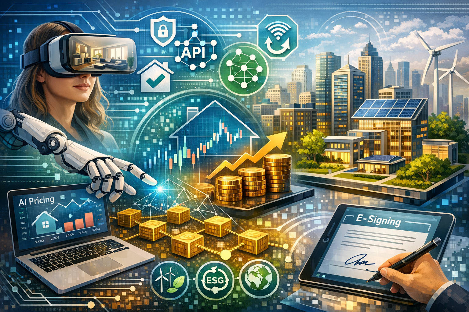 The Digital Transformation of Real Estate: Trends in Proptech